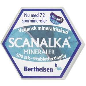 Berthelsen Scanalka Mineraler