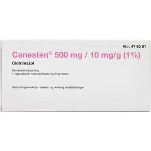 Canesten combipakke (2Care4)