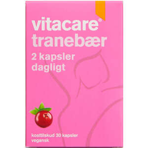 Vitacare Tranebær Kapsler (30 stk.)