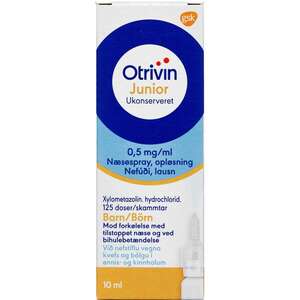 Otrivin Junior ukons. 0,5 mg/ml