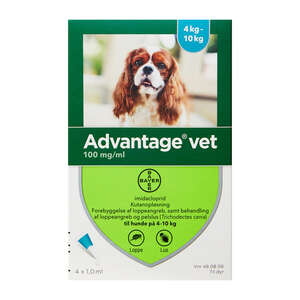 Advantage Vet. Opløsning (4-10 kg)