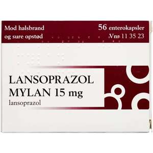 Lansoprazol "Mylan" 15 mg 56 stk