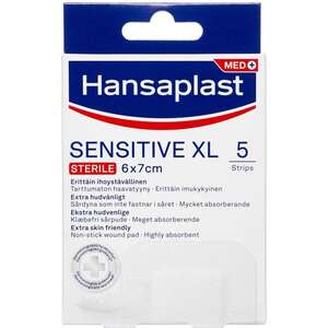 Hansaplast Sensitive XL Plastre (6x7cm)