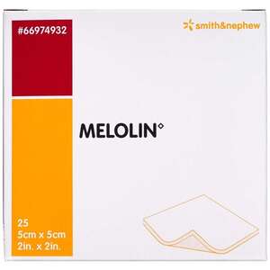 Melolin Kompresser (5 x 5 cm) 25 stk.