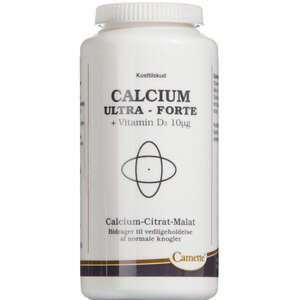 Camette Calcium Ultra-Forte + Ekstra D3-vitamin