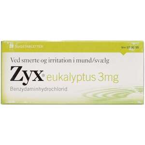 Zyx eukalyptus 3 mg