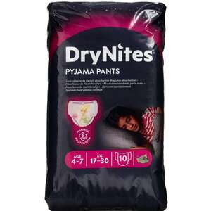 DryNites Pyjama Pants (piger 4-7år)