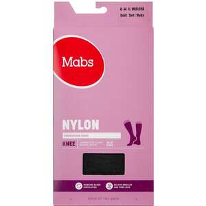 Mabs Nylon Knee Wide Black XL