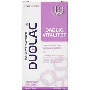 Duolac Daglig+ Vitalitet (60 stk)