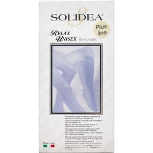 Solidea Relax Unisex Therapeutic Strømpe (XL+/sort/lukket)