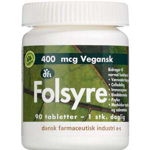 Folsyre tabletter