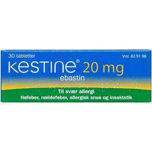 Kestine 20 mg 30 stk