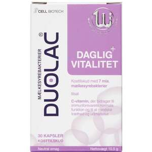 Duolac Daglig+ Vitalitet (30 stk)