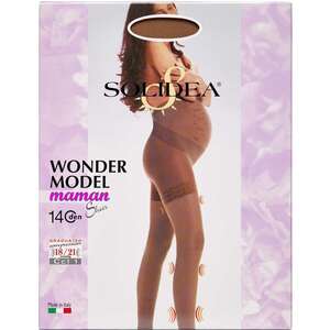 Solidea Wonder Model Maman Strømper (S-01/Camel)