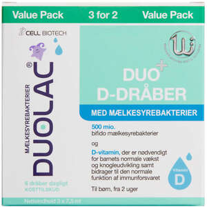 Duolac Duo+ D-dråber