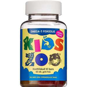 Kids Zoo Omega-3 Fiskeolie Gelé fisk