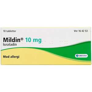 Mildin 10 mg 10 stk