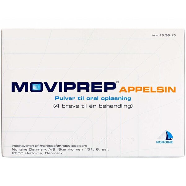 Moviprep Appelsin 2 sæt (4 breve)