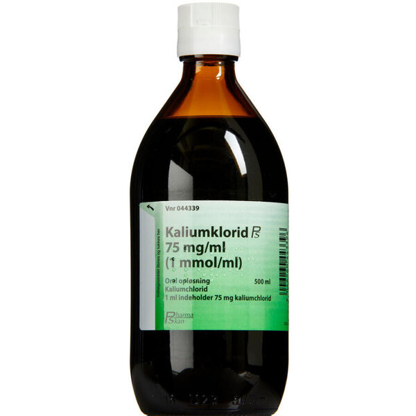 Kaliumklorid 75 mg/ml 500 ml