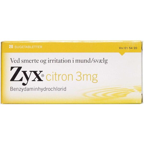 Zyx citron 3 mg