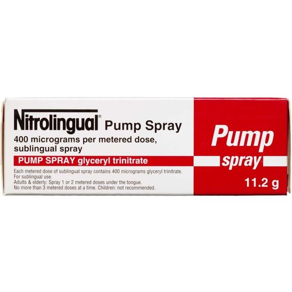 Nitrolingual spray (OR) 200 doser