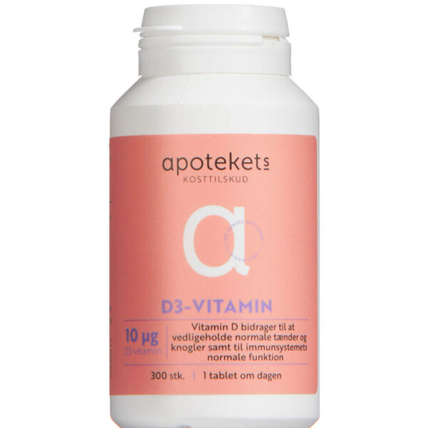 Apotekets D3-vitamin (10 mcg)