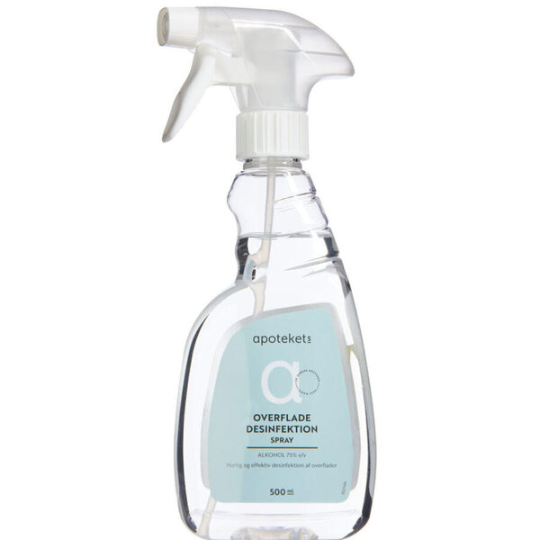 Apotekets Overflade Desinfektion Spray (500 ml)