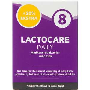 Lactocare DAILY Kapsler (72 stk.)