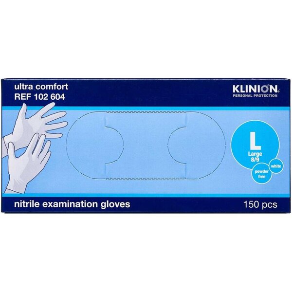 Klinion Protection Nitrile Handsker (L-pudderfri)