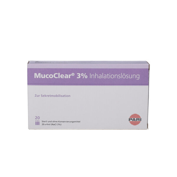 MucoClear 3% Inhalationssopløsning