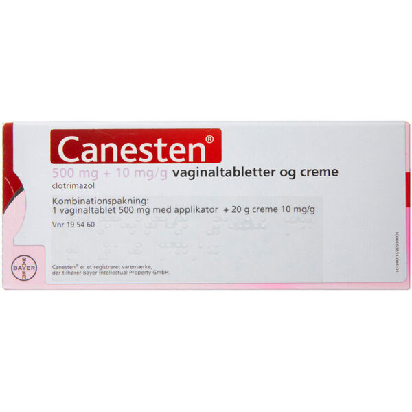 Canesten 500 mg+10 mg/g