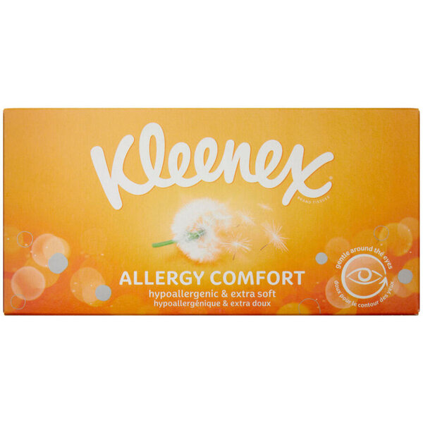 Kleenex Allergy Comfort Papirservietter (boks)