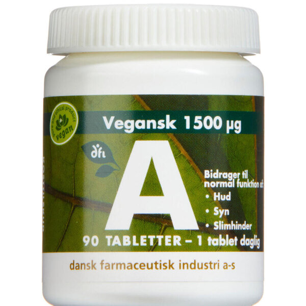 Vitamin A tabletter