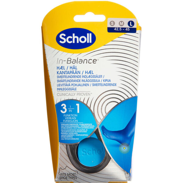 Scholl In-Balance Hælsål (L)