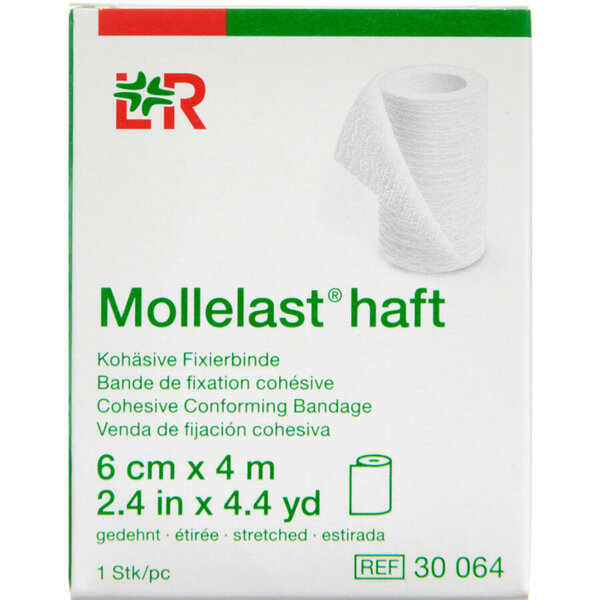 Mollelast Haft Fikserbind (6 cm x 4 m)