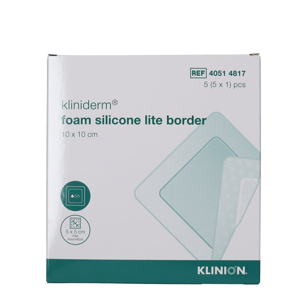 Kliniderm Foam Silicone Lite Border (10x10)