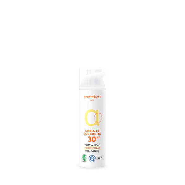 Apotekets Ansigts Solcreme SPF 30