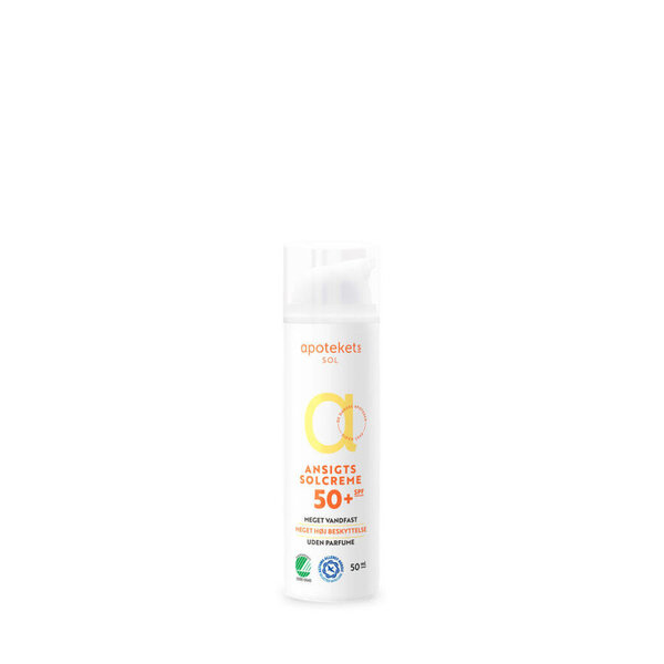 Apotekets Ansigts Solcreme SPF 50+