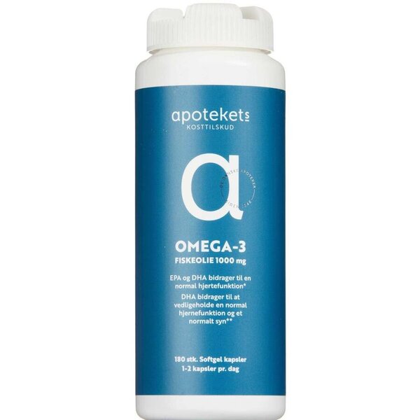 Apotekets Omega-3 Fiskeolie