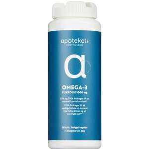 Apotekets Omega-3 Fiskeolie