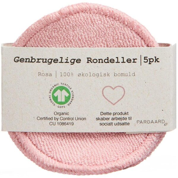 Pargaard Genbrugelige Rondeller (rosa)