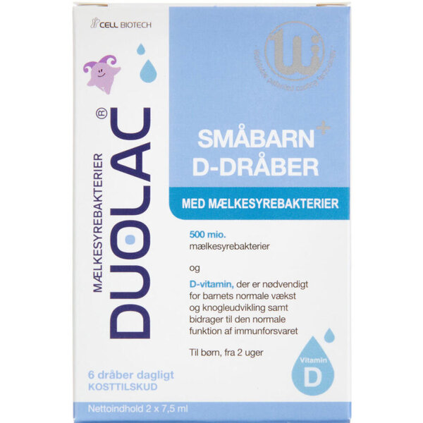 Duolac Småbarn+ D-Dråber