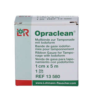 Opraclean Jodoform Gazebind (1cm x 5m)