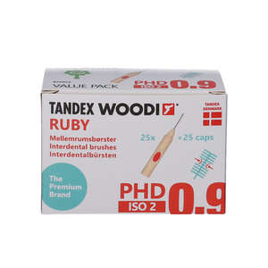 Tandex Woodi Ruby (25 stk.)