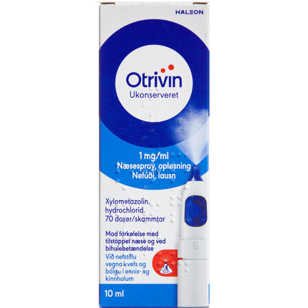 Otrivin ukonserveret 1 mg/ml