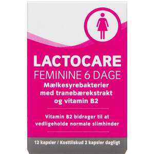 Lactocare FEMININE Kapsler (12 stk)