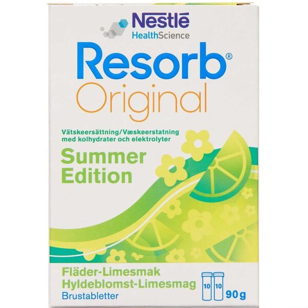 Resorb Original Væskeerstatning (hyldeblomst/lime)