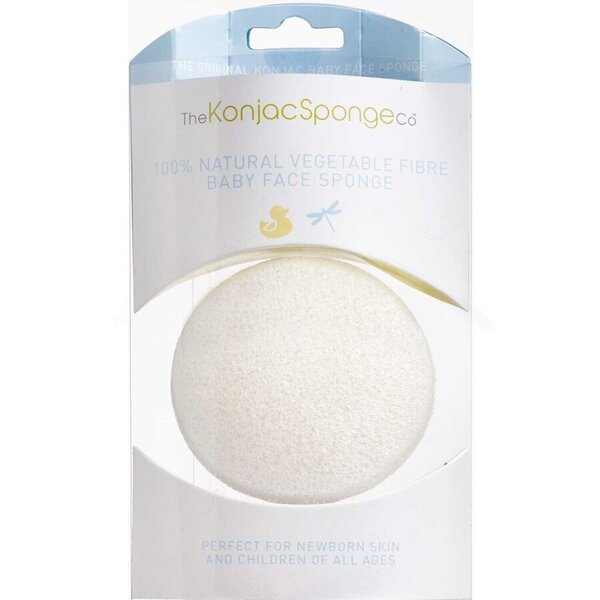 Konjac Sponge Premium Baby (Hvid)