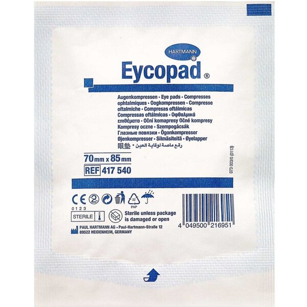 Eycopad Øjenkompres (70 x 85 mm)