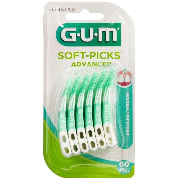 GUM Soft-Picks Advanced (M - 60 stk)